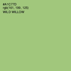 #A1C77D - Wild Willow Color Image